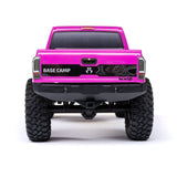 1/24 SCX24 Base Camp 4x4 Rock Crawler Brushed RTR - Pink