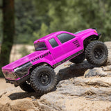 1/24 SCX24 Base Camp 4x4 Rock Crawler Brushed RTR - Pink