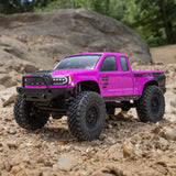 1/24 SCX24 Base Camp 4x4 Rock Crawler Brushed RTR - Pink