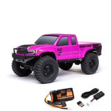 1/24 SCX24 Base Camp 4x4 Rock Crawler Brushed RTR - Pink