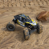 1/18 UTB18 Capra 4WS 4X4 RTR Brushed Rock Crawler (Battery & Charger Included), Yellow