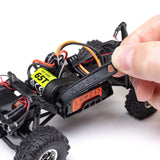 1/30 SCX30 Chevrolet K10 4X4 RTR Brushed Rock Crawler (Battery & Charger Included), Black
