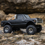 1/30 SCX30 Chevrolet K10 4X4 RTR Brushed Rock Crawler (Battery & Charger Included), Black