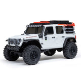 Axial Axial 1/30 SCX30 Jeep Wrangler JLU 4X4 RTR Brushed Rock Crawler, White