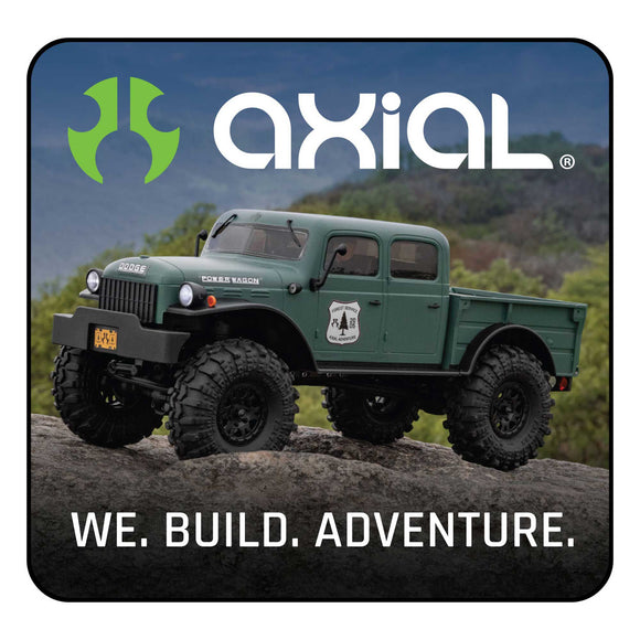 Axial We Build Adventure Sticker