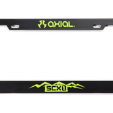 Axial SCX1 Steel License Plate Frame, Green