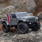 SCX24 Summit Racing Jeep Gladiator 4x4 Rock Crawler RTR, Gray