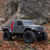 SCX24 Summit Racing Jeep Gladiator 4x4 Rock Crawler RTR, Gray