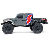 SCX24 Summit Racing Jeep Gladiator 4x4 Rock Crawler RTR, Gray