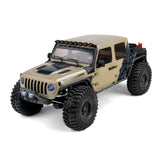 1/10 SCX10 III Motobilt Waypoint Jeep JT Gladiator 4X4 RTR Brushed Rock Crawler, Tan
