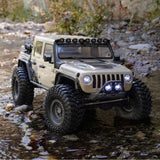 1/10 SCX10 III Motobilt Waypoint Jeep JT Gladiator 4X4 RTR Brushed Rock Crawler, Tan