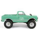 1/24 SCX24 1967 Chevrolet C10 4X4 RTR Brushed Rock Crawler (Battery & Charger Included), Light Green