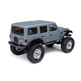 Axial 1/24 SCX24 Jeep Wrangler JLU 4X4 Rock Crawler Brushed RTR, Gray