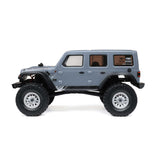 SCX24 2019 Jeep Wrangler JLU CRC, Gray: 1/24 4WD RTR