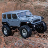 Axial 1/24 SCX24 Jeep Wrangler JLU 4X4 Rock Crawler Brushed RTR, Gray