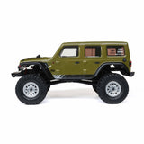 Axial 1/24 SCX24 Jeep Wrangler JLU 4X4 Rock Crawler Brushed RTR, Green