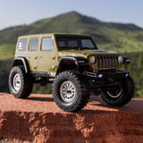 Axial 1/24 SCX24 Jeep Wrangler JLU 4X4 Rock Crawler Brushed RTR, Green