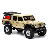 SCX24 Jeep Gladiator, 1/24th 4WD RTR, Beige