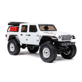 SCX24 Jeep Gladiator 4WD Rock Crawler RTR, White