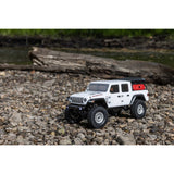 SCX24 Jeep Gladiator 4WD Rock Crawler RTR, White