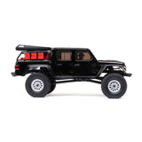 SCX24 Jeep Gladiator 4WD Rock Crawler RTR, Black