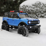 1/24 SCX24 2021 Ford Bronco 4WD Truck RTR, Blue
