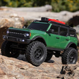 1/24 SCX24 Ford Bronco 4X4 RTR Brushed Rock Crawler (Battery & Charger Included), Green