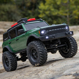 1/24 SCX24 Ford Bronco 4X4 RTR Brushed Rock Crawler (Battery & Charger Included), Green