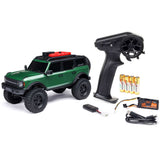 1/24 SCX24 Ford Bronco 4X4 RTR Brushed Rock Crawler (Battery & Charger Included), Green