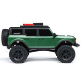 1/24 SCX24 Ford Bronco 4X4 RTR Brushed Rock Crawler (Battery & Charger Included), Green