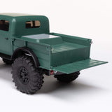 SCX24 40's 4 Door Dodge Power Wagon, Green: 1/24 4WD-RTR