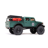 SCX24 40's 4 Door Dodge Power Wagon, Green: 1/24 4WD-RTR