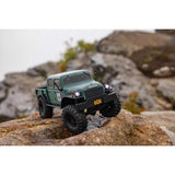 SCX24 40's 4 Door Dodge Power Wagon, Green: 1/24 4WD-RTR