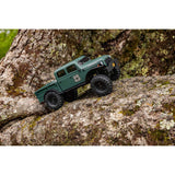 SCX24 40's 4 Door Dodge Power Wagon, Green: 1/24 4WD-RTR