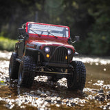 1/10 SCX10 III Jeep CJ-7 4WD Brushed RTR, Red