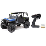 1/10 SCX10 III Jeep CJ-7 4WD Brushed RTR, Grey