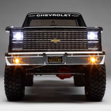 1/10 SCX10 III Base Camp 1982 Chevy K10 4X4 RTR, Black