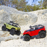 Axial SCX24 Deadbolt 1/24th Scale Elec 4WD - RTR, Red