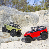 SCX24 Deadbolt 1/24th Scale Elec 4WD - RTR, Green