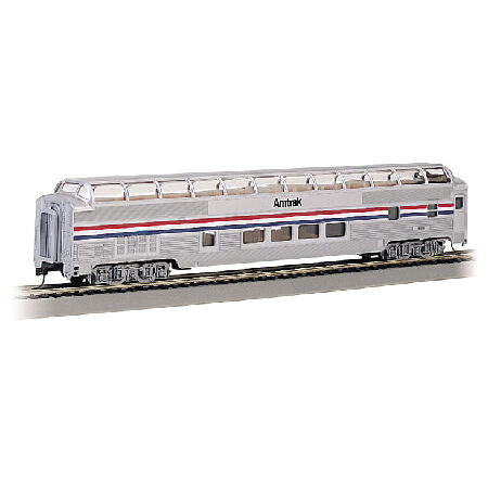 HO 85' Budd Full Dome/Lighted, Amtrak/Phase II