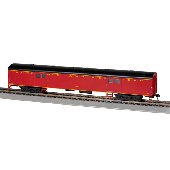 HO 72' Smooth-Side Baggage Car - Norfolk & Western #1288