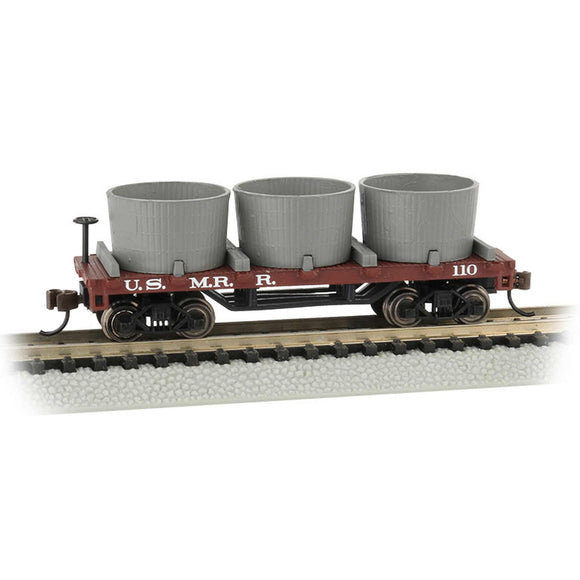 N Old Time Water Tank US Military Railroad