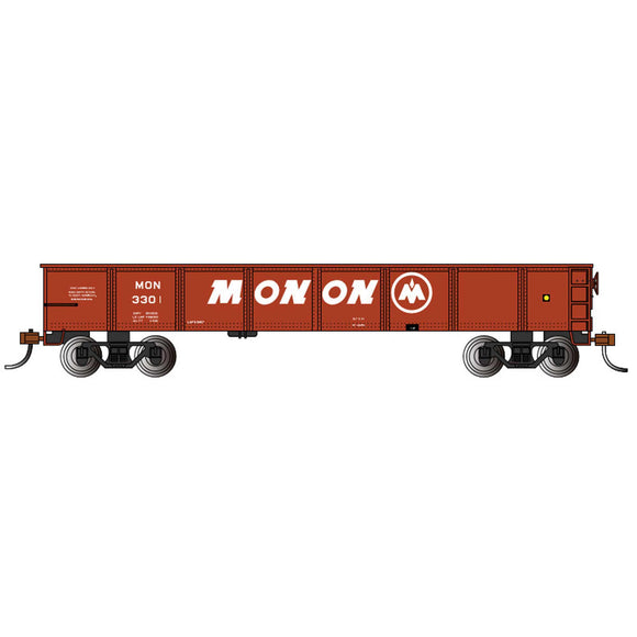HO 40' Gondola Monon #3301, Oxide Red