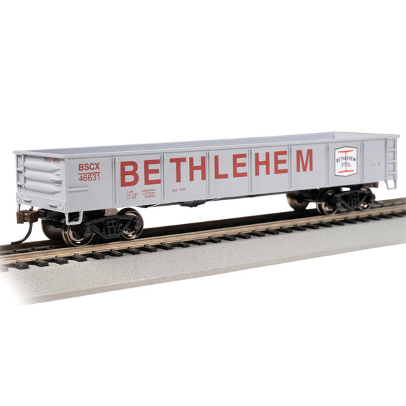 HO 40' Gondola Bethlehem Steel #46631 - Gray
