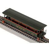 HO Open Sided Excursion Car - East Broad Top #168