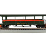 HO Open Sided Excursion Car - East Broad Top #168