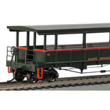 HO Open Sided Excursion Car - East Broad Top #168