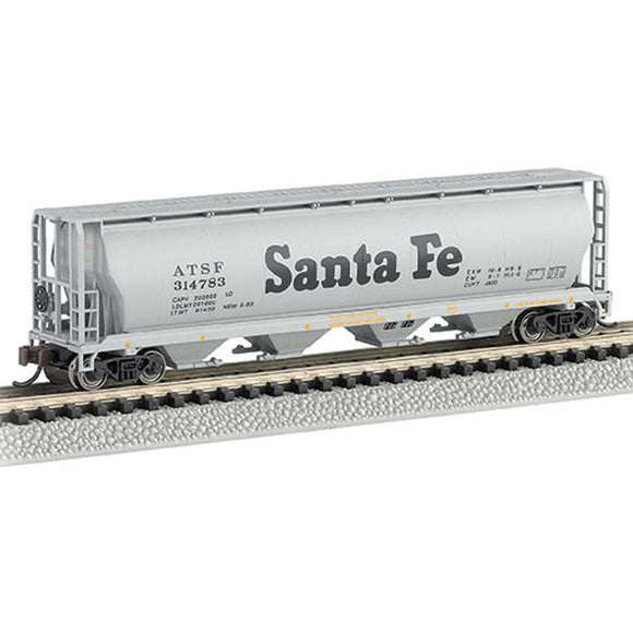 N 4-Bay Cylindrical Hopper, SF