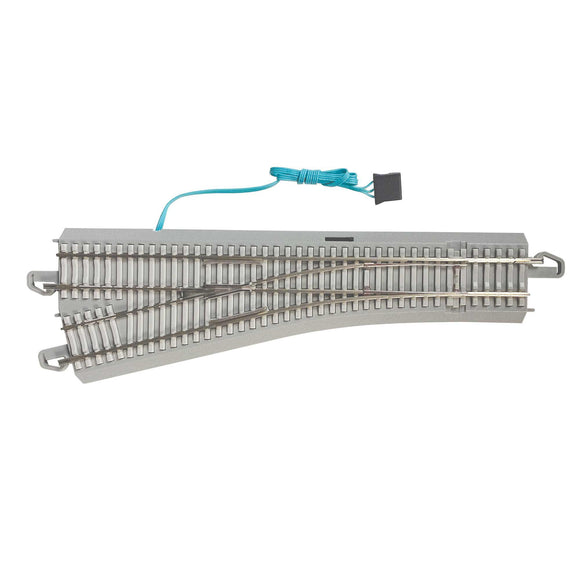 HO Nickel Silver Track #4 Turnout - Left (1/card)