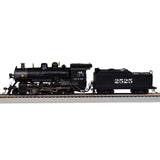 HO 2-8-0 Baldwin Consolidation Steam Locomotive, Santa Fe #2525